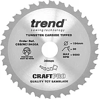 Trend CRAFTPRO Nail Cutting Saw Blade