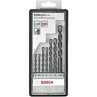Bosch 7 Piece Silver Percussion Masonry Drill Bit Set