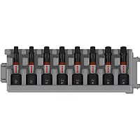 Bosch PRO 8 Piece Impact Robertson Screwdriver Bit Set