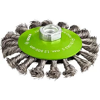 Bosch PRO 0.35mm Inox Knotted Wire Wheel Brush