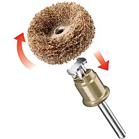 Dremel 511S EZ SpeedClic 2 Piece Abrasive Buffing Wheel Set