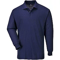 Portwest Mens Genoa Long Sleeved Polo Shirt