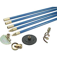Bailey 4 Piece Lock Fast 34 Drain Rod Cleaning Set