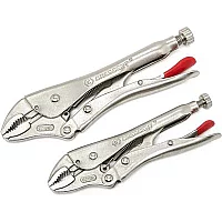 Crescent 2 Piece Curved Jaw Locking Plier Set