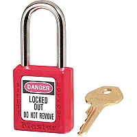 MasterLock Red Lockout Padlock