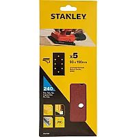 Stanley Punched Hook and Loop 13 Sanding Sheets