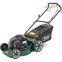 Webb Supreme WER18HW4 Self Propelled Petrol Rotary Lawnmower 460mm FREE Glasses Gloves Oil and Sharpener Worth £26
