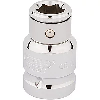 Draper 12 Drive 10mm Hexagon Screwdriver Bit Holding Socket