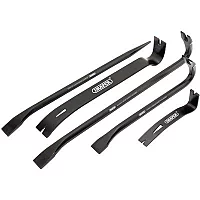 Draper 5 Piece Pry and Wrecking Bar Set