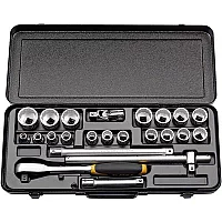 Elora 23 Piece 12 Drive Bi Hex Socket Set Imperial