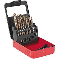 Sealey 19 Piece HSSCo Drill Bit Set
