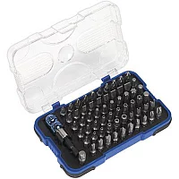 Sealey 62 Piece Power Tool Security Torx Screwdriver Bit Set