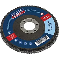 Sealey Zirconium Abrasive Flap Disc