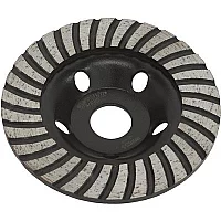 Sealey Concrete Grinding Head Turbo Row
