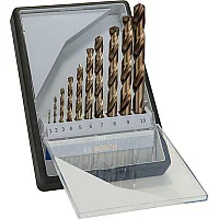 Bosch PRO Robust Line 10 Piece HSSCo Drill Bit Set