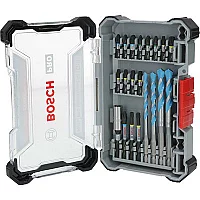 Bosch PRO 20 Piece Impact Multiconstruction Drill and Screwdriver Bit Set