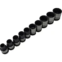 BlueSpot 10 Piece 38 Drive Spline Socket Set