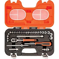 Bahco S290 29 Piece 14 Drive Socket and Socket Bit Set