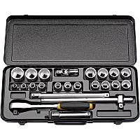 Elora 23 Piece 12 Drive Bi Hex Socket Set Imperial