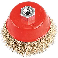 Sealey Brassed Wire Cup Brush