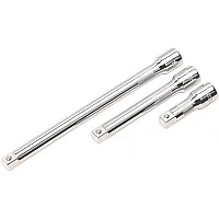 Sealey 3 Piece 12 Drive Socket Extension Bar Set