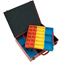 Sealey 27 Compartment Metal Organiser Case