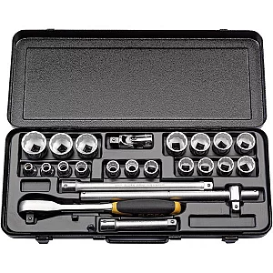 Elora 23 Piece 12 Drive Bi Hex Socket Set Imperial