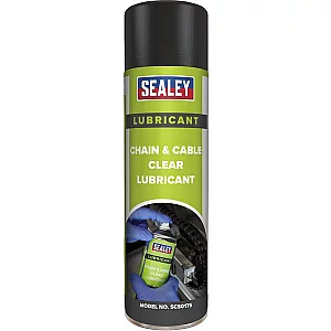 Sealey Chain and Cable Lubricant Clear